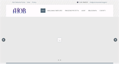 Desktop Screenshot of aiob.it